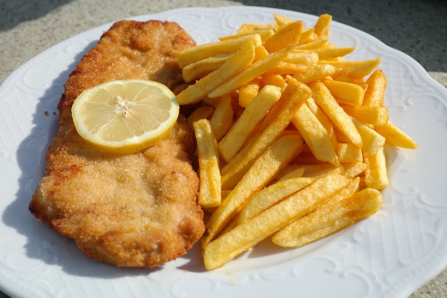 fish and fries plate