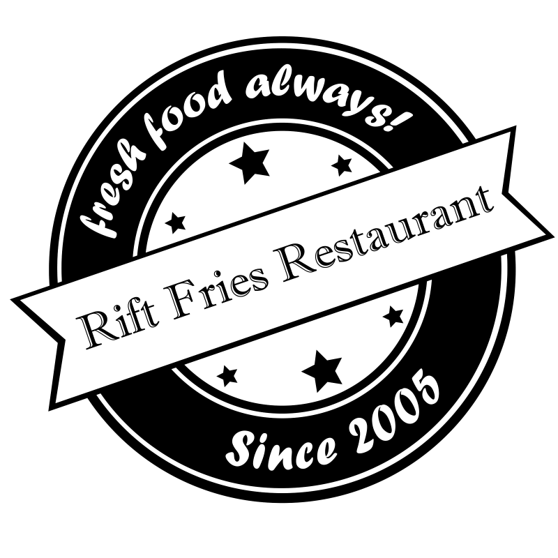 rift fries restaurant logo secondary 